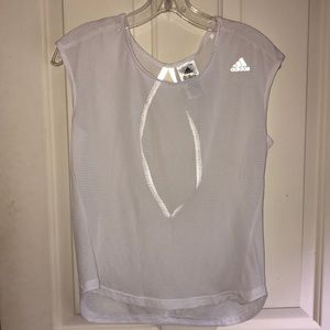 Adidas reflective athletic tank top , never worn